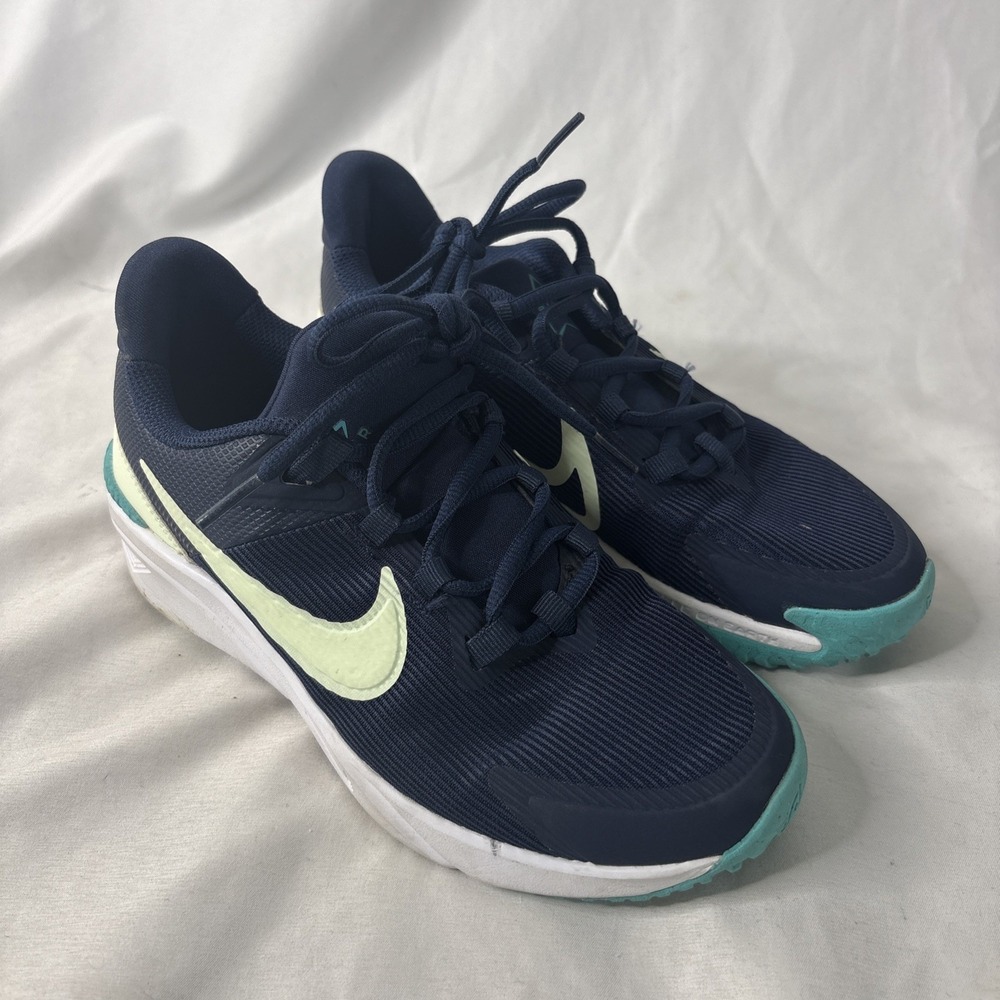 Nike Star Runner 4 Blue DX7615-409 Youth Size 4Y Running Athletic Sneakers